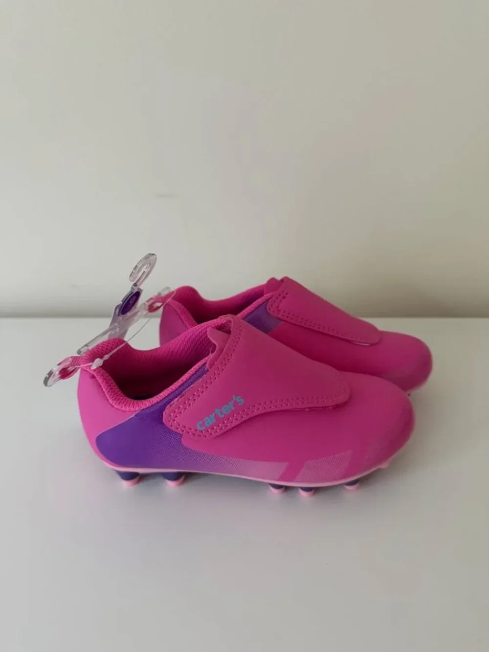 Carter's Fica Pink Soccer Cleats (New) Size 9